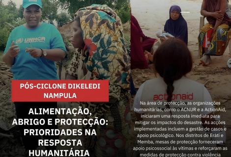 RESPOSTA HUMANITÁRIA PÓS-CICLONE DIKELEDI EM NAMPULA