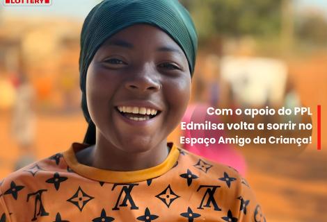 Com o apoio do PPL Edmilsa volta a sorrir no Espaço Amigo da Criança!