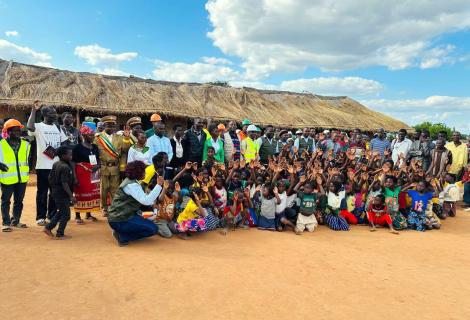 COM APOIO DA ACTIONAID, CENTENAS DE CRIANÇAS DE NACUNGULO VÃO GANHAR UM ESPAÇO MAIS SEGURO E DIGNO PARA APRENDER COM A CONSTRUÇÃO DE TRÊS SALAS DE AULA