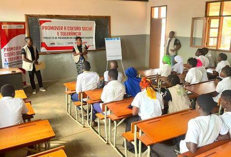 ESTUDANTES DE MECULANE ASSUMEM PAPEL ACTIVO NA PROMOÇÃO DA PAZ E PREVENÇÃO DO EXTREMISMO VIOLENTO