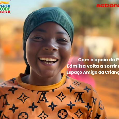 Com o apoio do PPL Edmilsa volta a sorrir no Espaço Amigo da Criança!