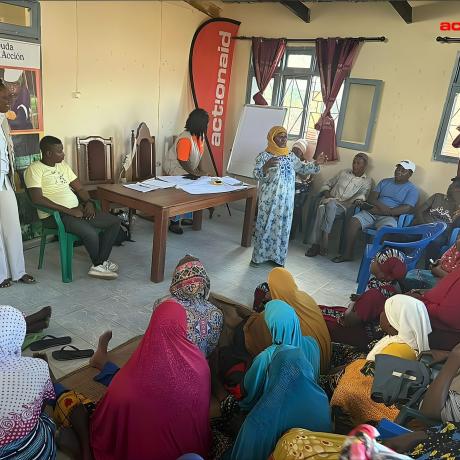 𝟏𝟔 𝐃𝐢𝐚𝐬 𝐝𝐞 𝐀𝐜𝐭𝐢𝐯𝐢𝐬𝐦𝐨: Governo, ActionAid e Ayuda em Acción Unidos Contra a VBG em Maringanha